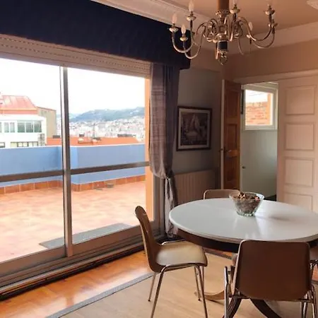 Amplio Atico Con Vistas Con Terraza Y Wifi Lägenhet